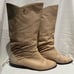 Vintage Etienne Aigner Riding Leather Women's Boots size 10N Alligator Croc 80’s