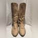 Vintage Etienne Aigner Riding Leather Women's Boots size 10N Alligator Croc 80’s