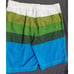 Tommy Hilfiger Color Block Greens with Blue Swim Trunks Board Shorts Mens Large