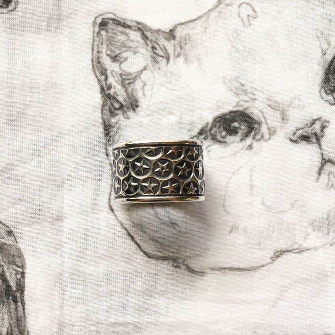 ★★★Cody Sanderson★★★ Super Star Stamp Wide ring Cody Sanderson - Super Star Stamp Wide Ring Rings