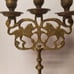 The Lions Of Judea Vintage Brass Candlestick