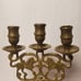 The Lions Of Judea Vintage Brass Candlestick
