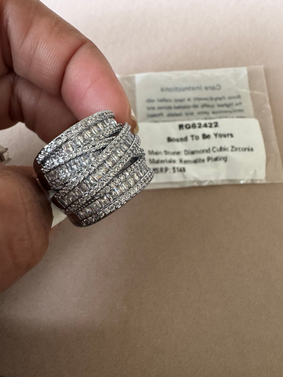 Bomb party April 2025 Ring “ Bound to be yours” size 6