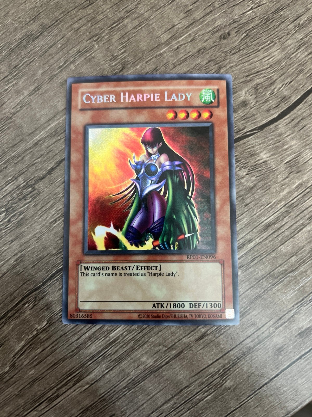 Yu-Gi-Oh! Cyber Harpie Lady (Secret Rare)