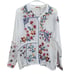 Johnny Was Zodea Almeria Button Front Collared White Top Size Petite Large