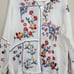 Johnny Was Zodea Almeria Button Front Collared White Top Size Petite Large