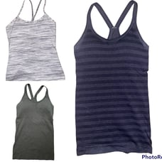 lululemon ebb to street tanks (set of 3)