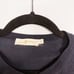 Tory Burch Small S Navy Blue Long Sleeve Crew Neck Cardigan Sweater Merino Wool