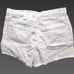 NWT Lucky Brand White Distressed 90s MIDI Denim Shorts Sz 30
