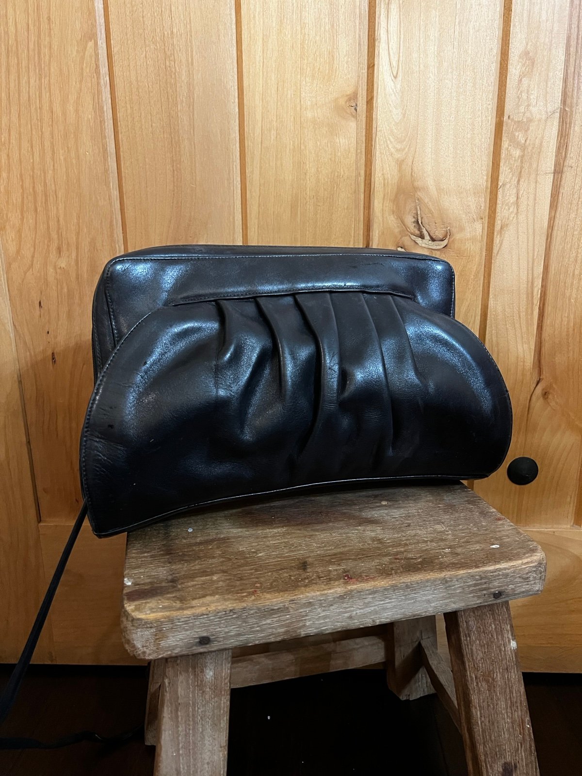 Vintage Sinclair G Leather Shoulder Bag with Removable Straps