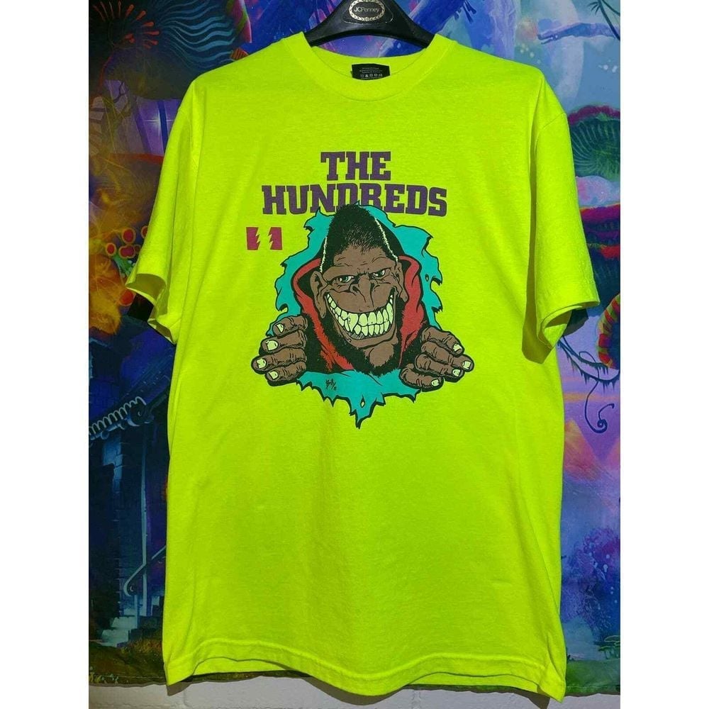 The Hundreds Gorilla Biscuits T Shirt Men's Size Large Rare Limited streetwear