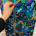 Vera Bradely Hanging Jewelry Organizer/Travel Bag