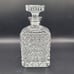 Crystal Liquor Decanter Diamond Cut With Glass Stopper