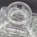 Crystal Liquor Decanter Diamond Cut With Glass Stopper