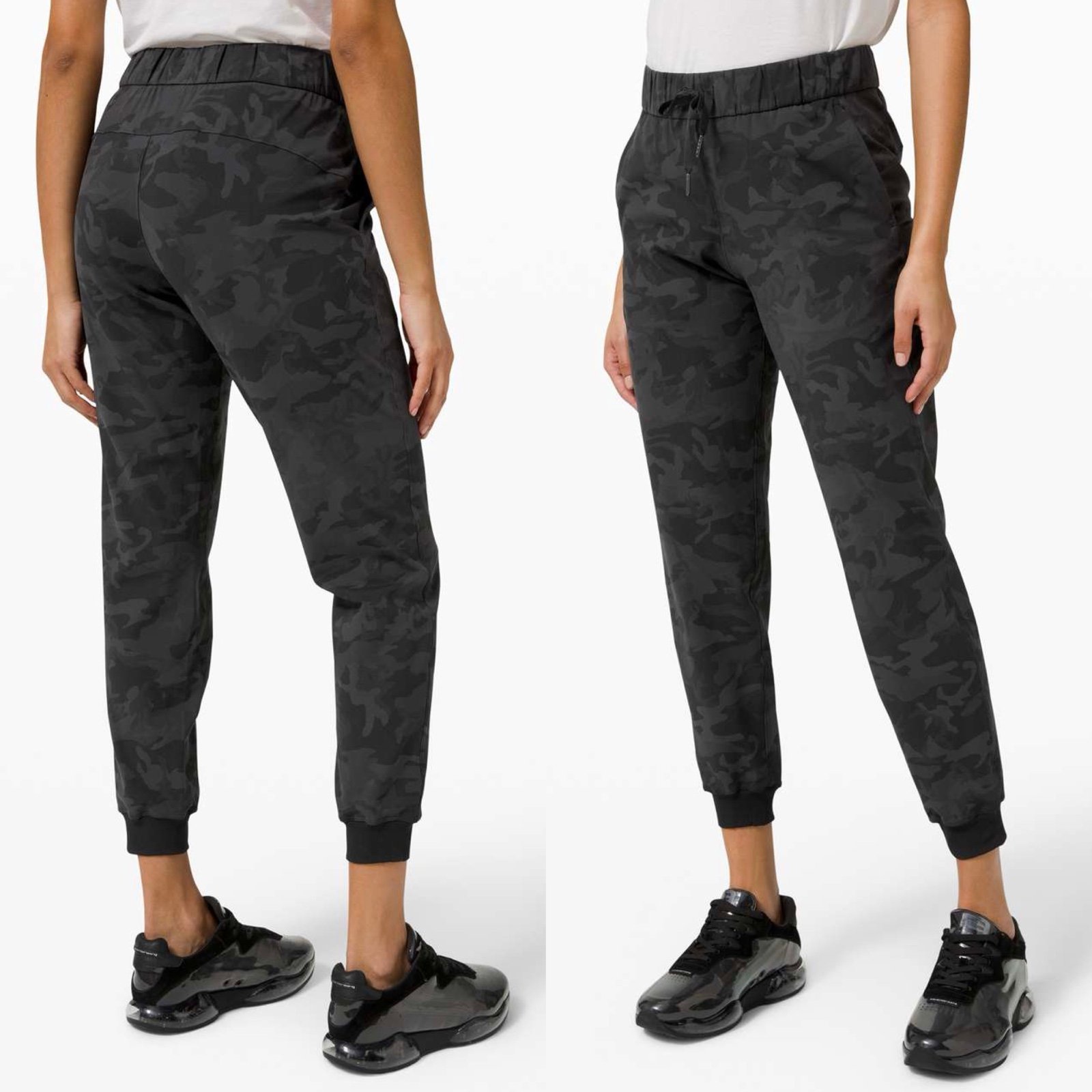 Lululemon On the Fly Jogger Sz 2 *Luxtreme In Incognito Camo Multi Grey