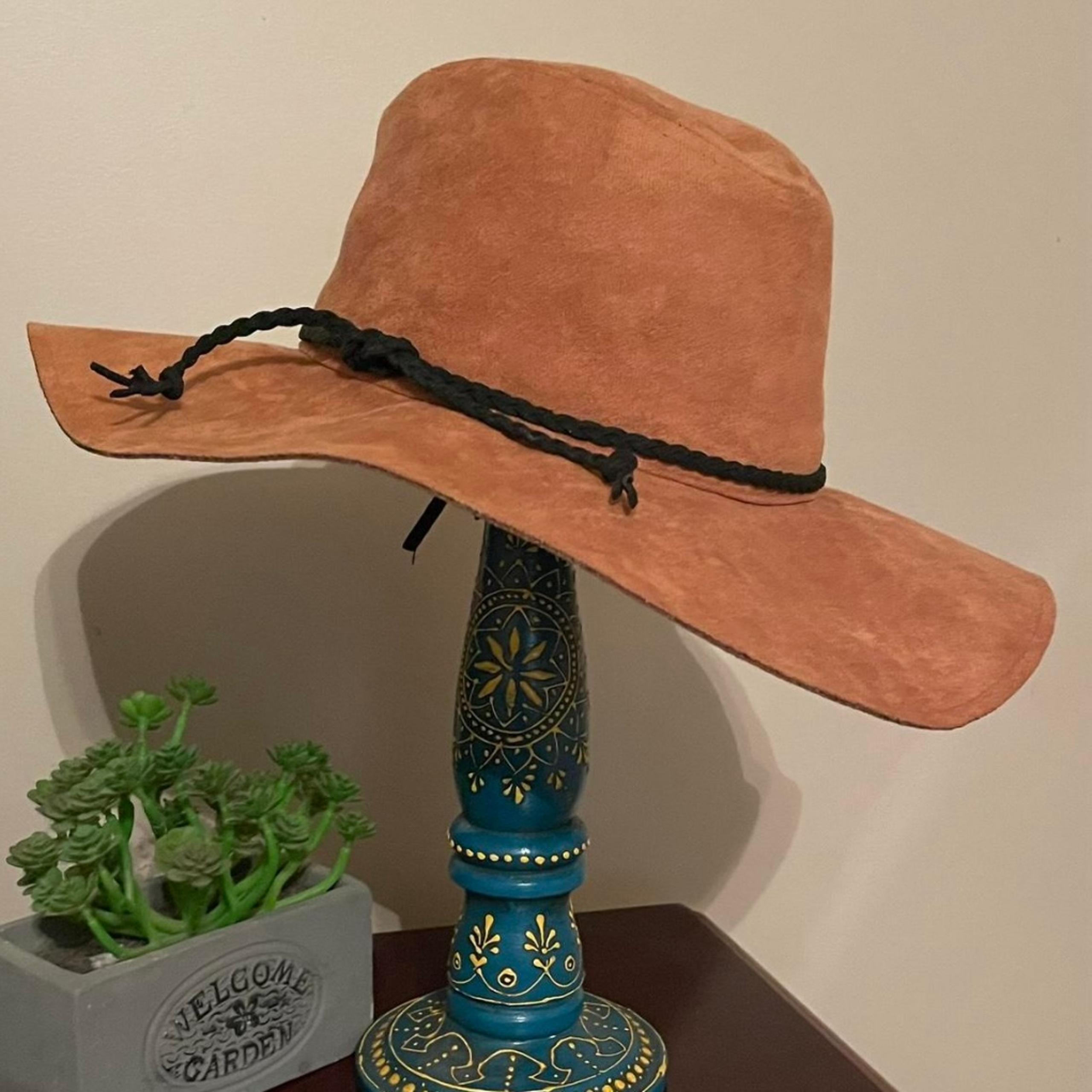 San Diego Hat Company Tan Hat with Black Band