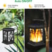 Solar Lanterns Outdoor Waterproof, Hanging Solar Lights 1 Pack