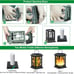 Solar Lanterns Outdoor Waterproof, Hanging Solar Lights 1 Pack