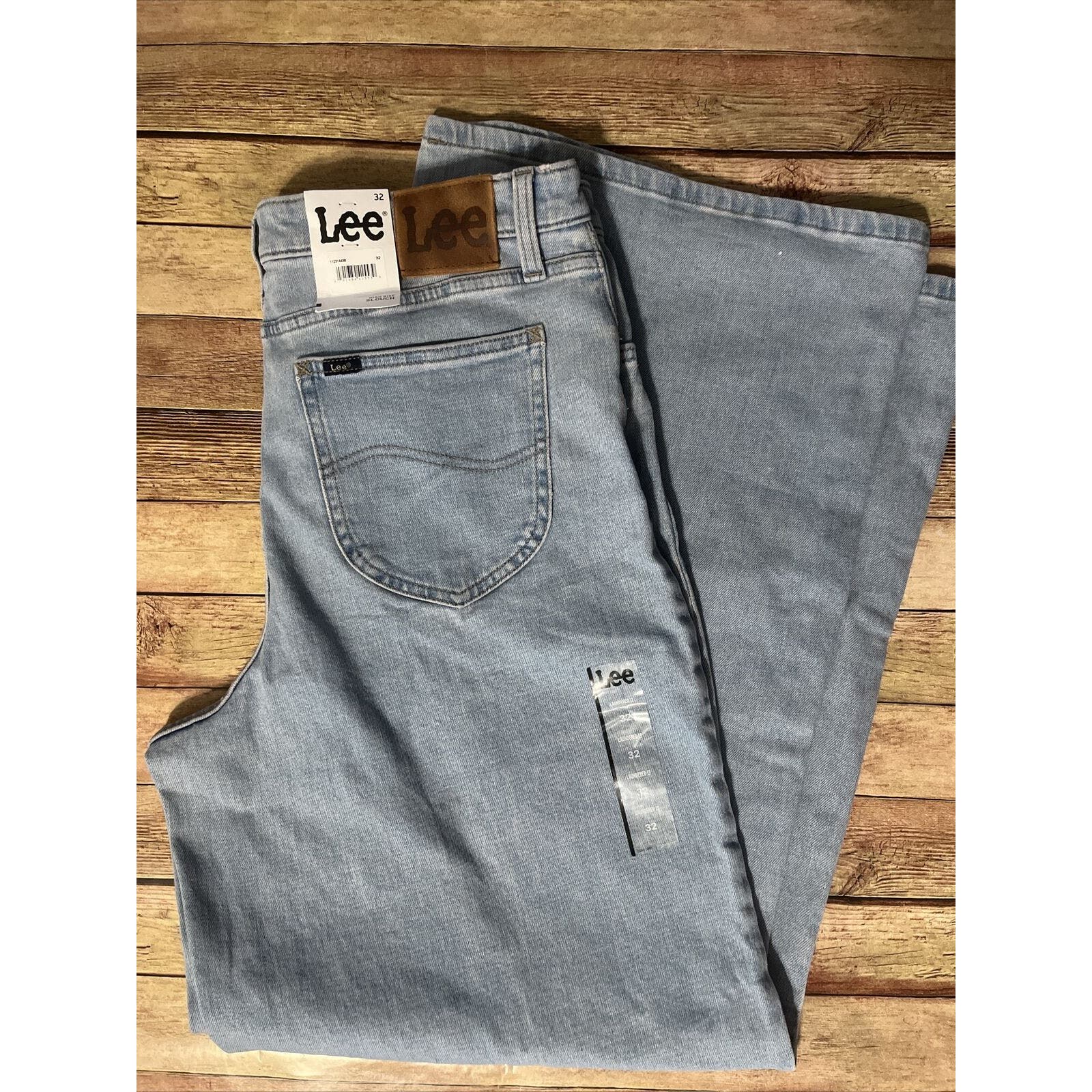 Lee Women's High Rise Wide Leg Slouch Jean ~ Sz 32 ~ New