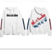 NWT Unisex The BEATLES 1962-1970 Graphic White Hoodie The Red & Blue Albums 2XL