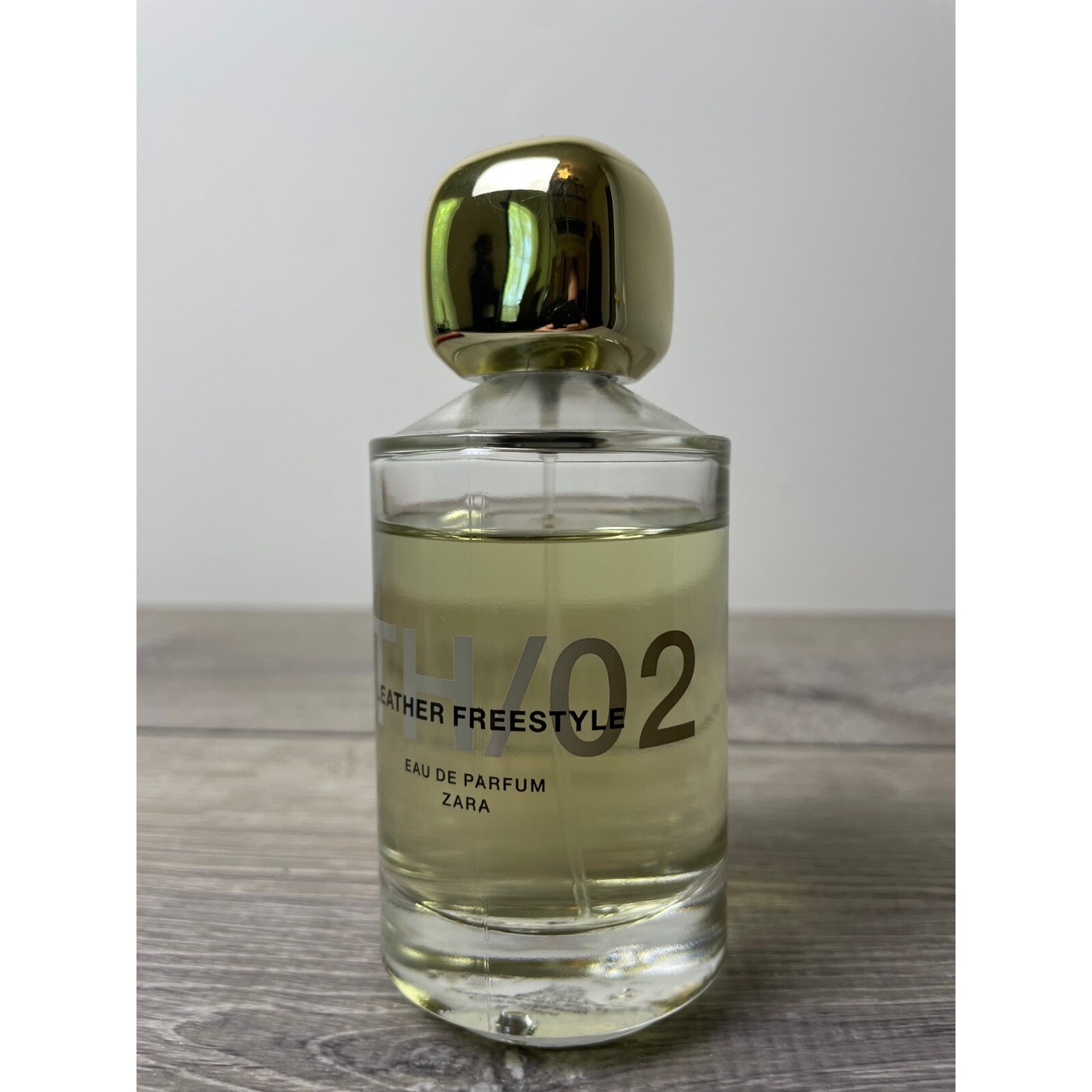 Zara LTH/02 Leather Freestyle Eau de Parfum Cologne Men 100 ml 3.4 oz 80% Full