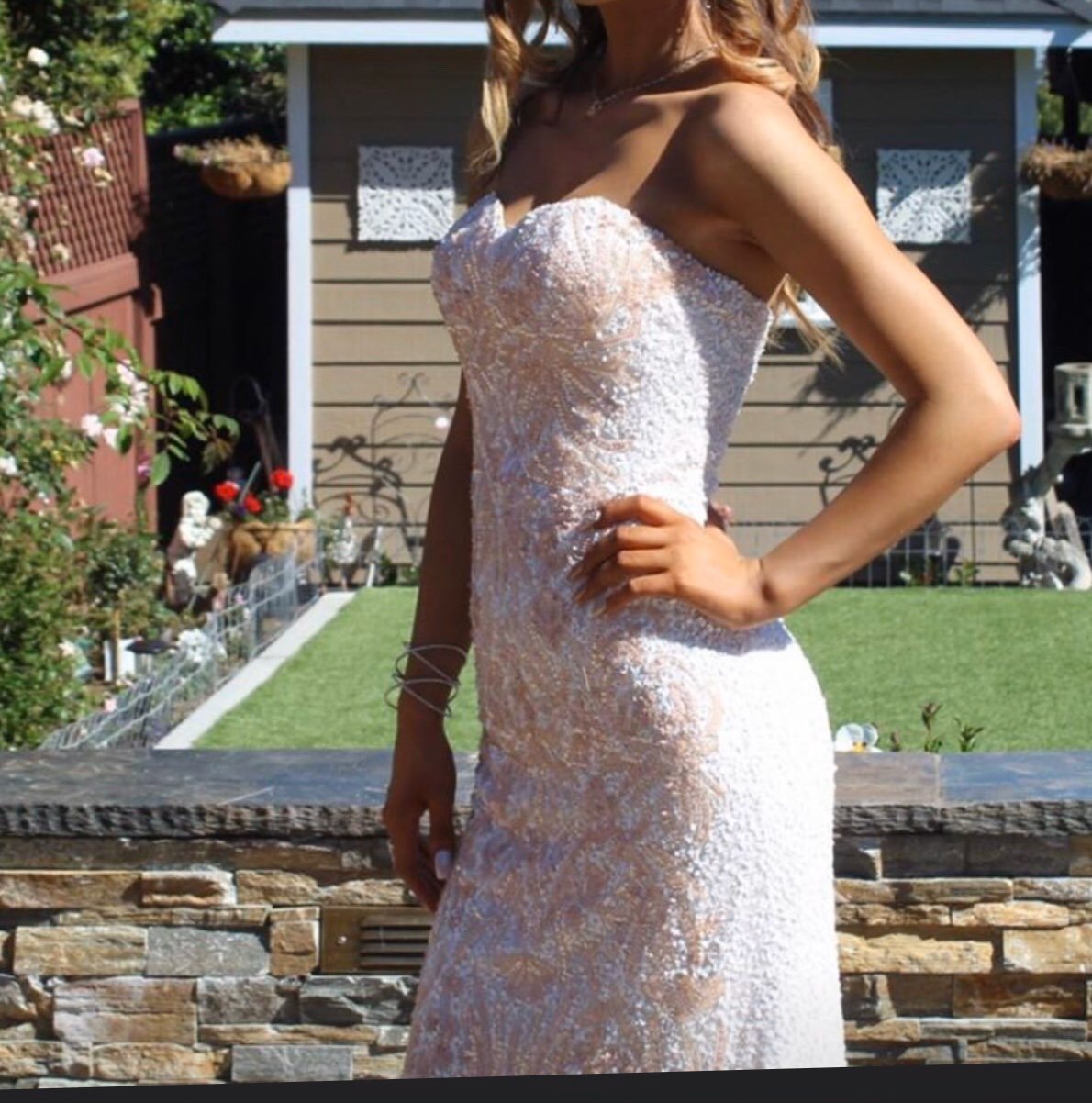 prom dress size 4