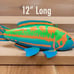Surge Wrasse Fish Decoy — Collectible Handmade by Ryan Ebert