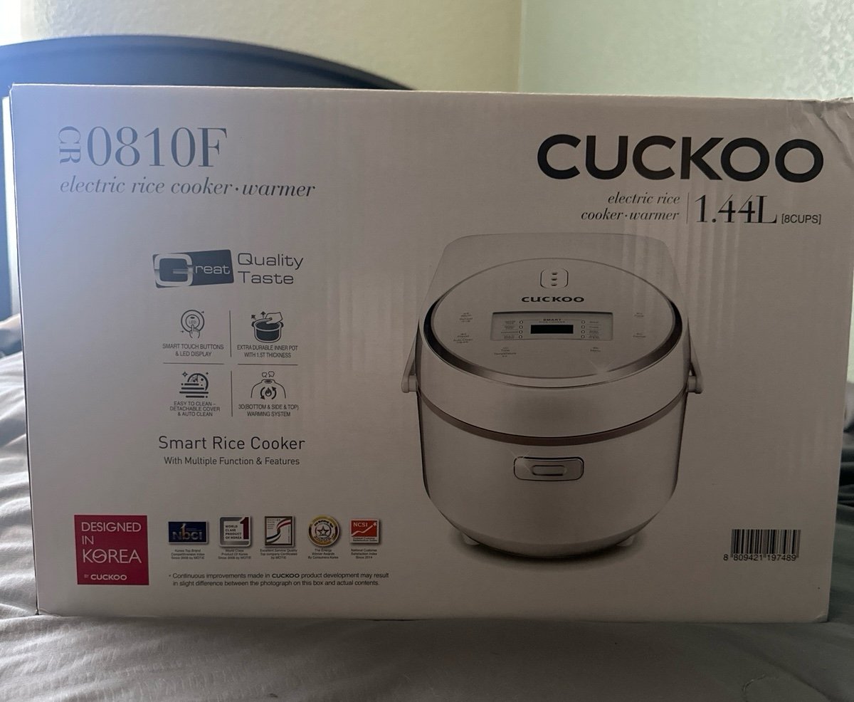 cuckoo rice cooker