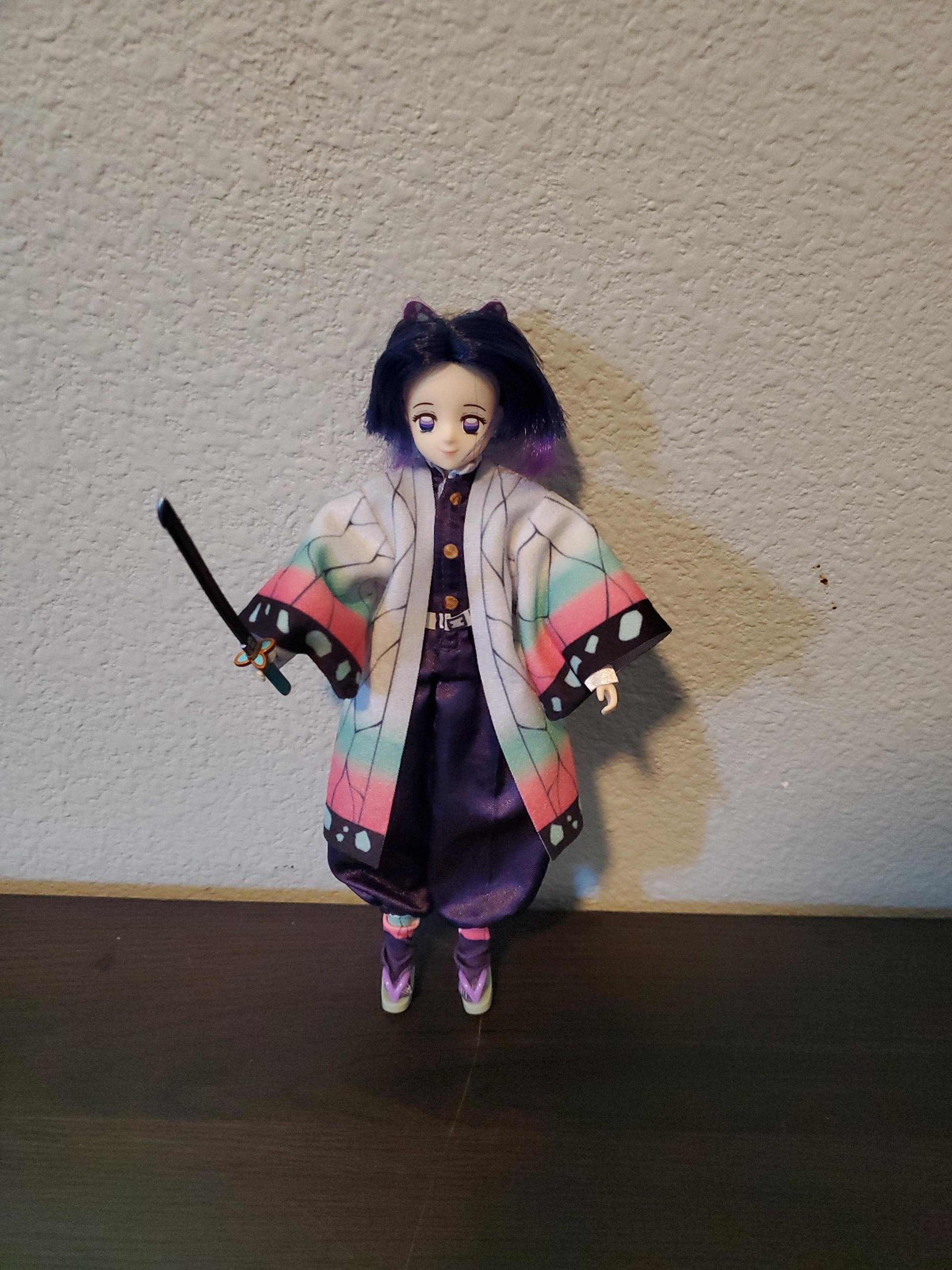 Bandai Demon Slayer anime (Kimetsu no Yaiba) Shinobu Kocho fashion doll
