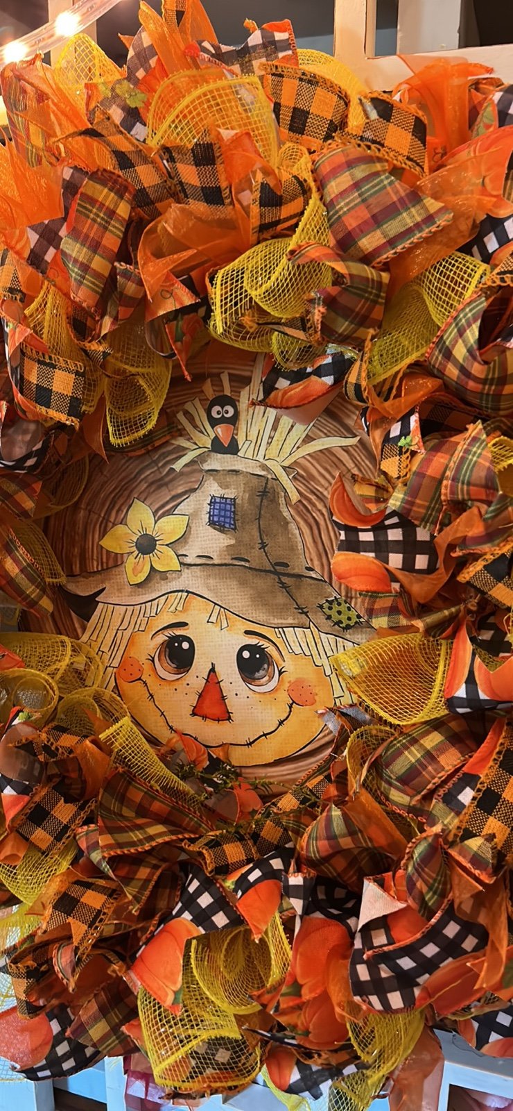 Scarecrow Wreath