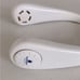 Portable Bladeless Neck Fan Rechargeable, Hands Free Personal Neck Fans for Wome