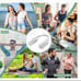 Portable Bladeless Neck Fan Rechargeable, Hands Free Personal Neck Fans for Wome
