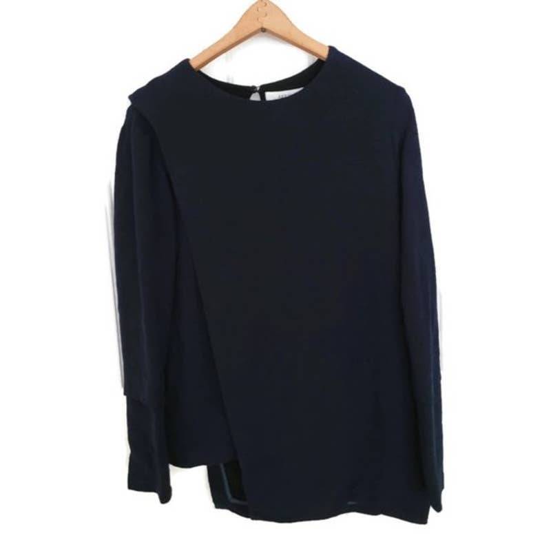 Aeron Knit Side Split Asymmetrical Top 8