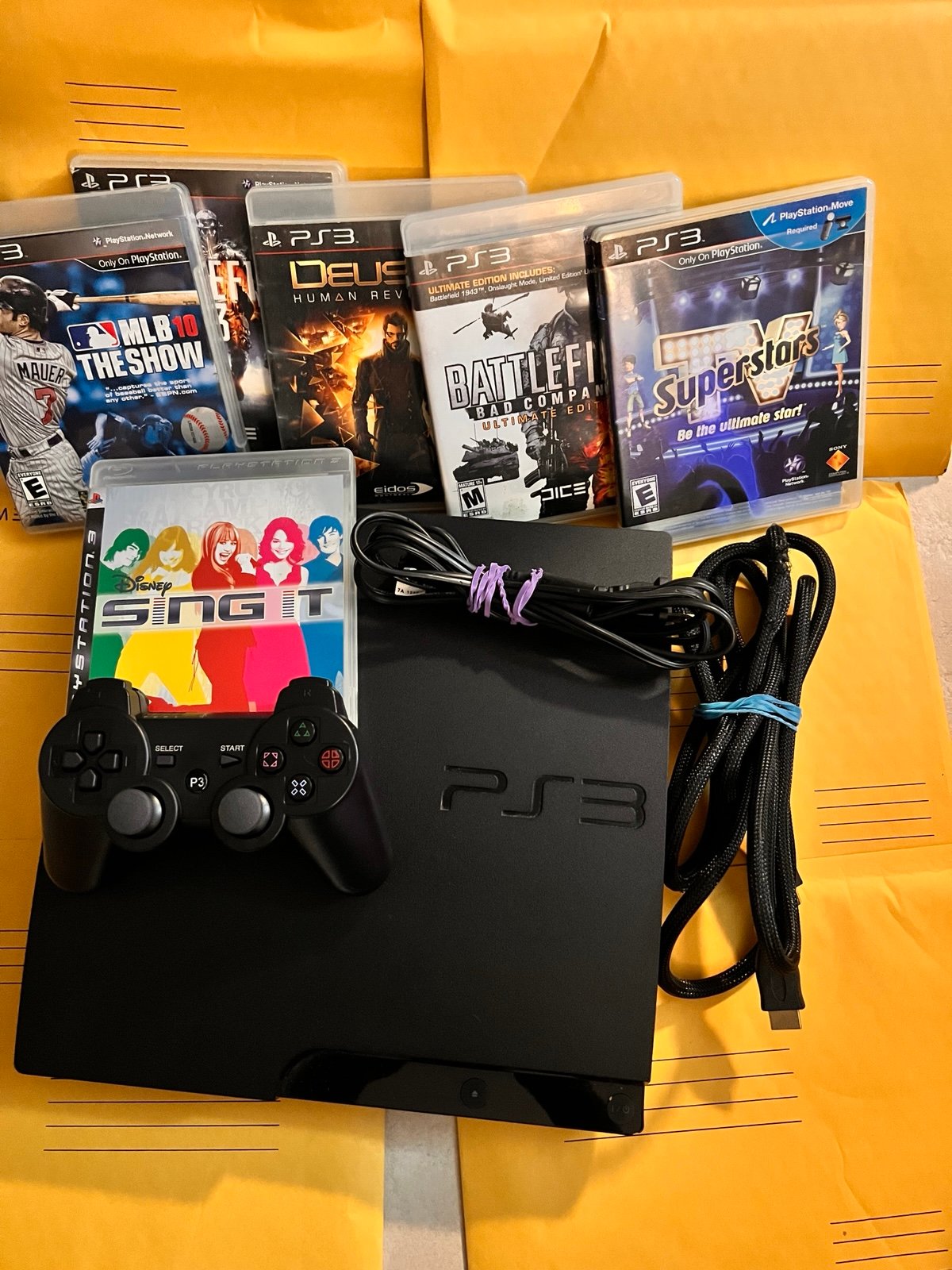 6 Games Bundle, Sony PlayStation 3 Console - Complete