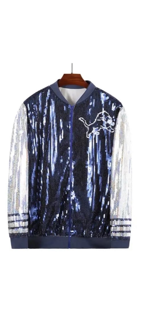 Detroit Lions Sequin Jacket