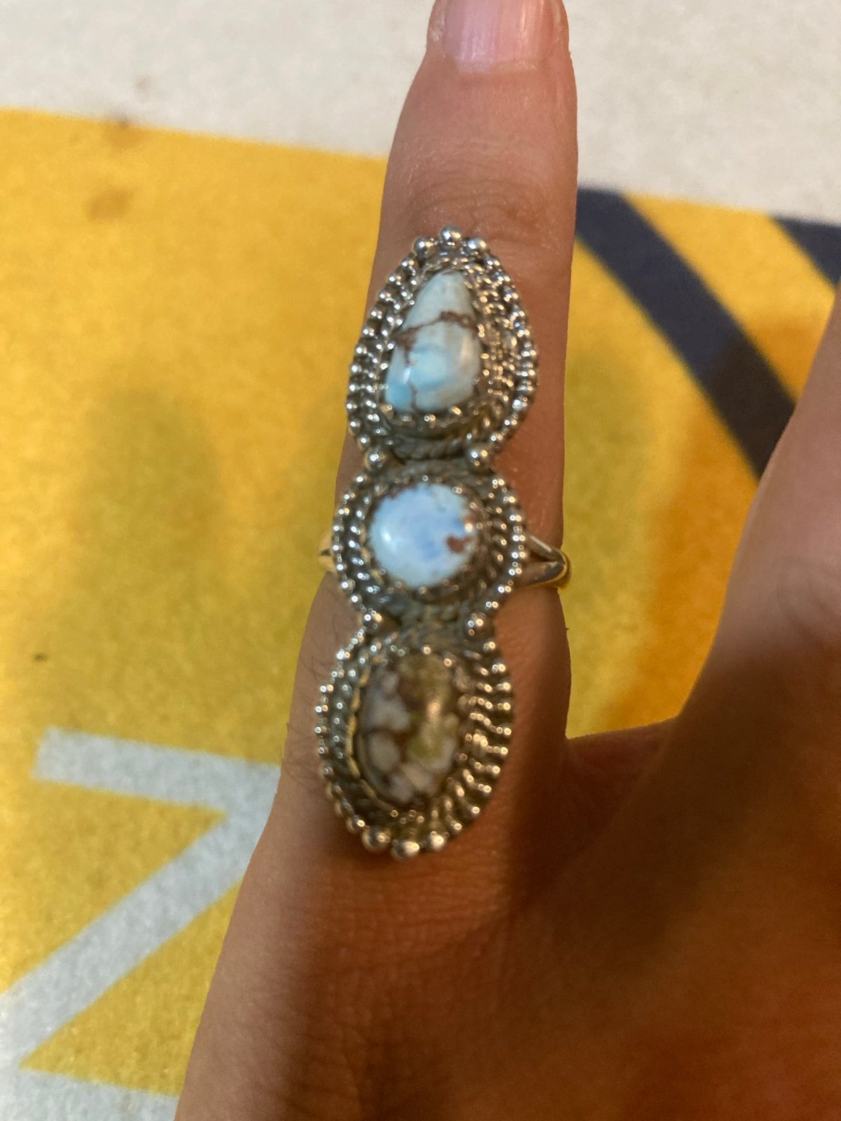 Vintage sterling silver ring