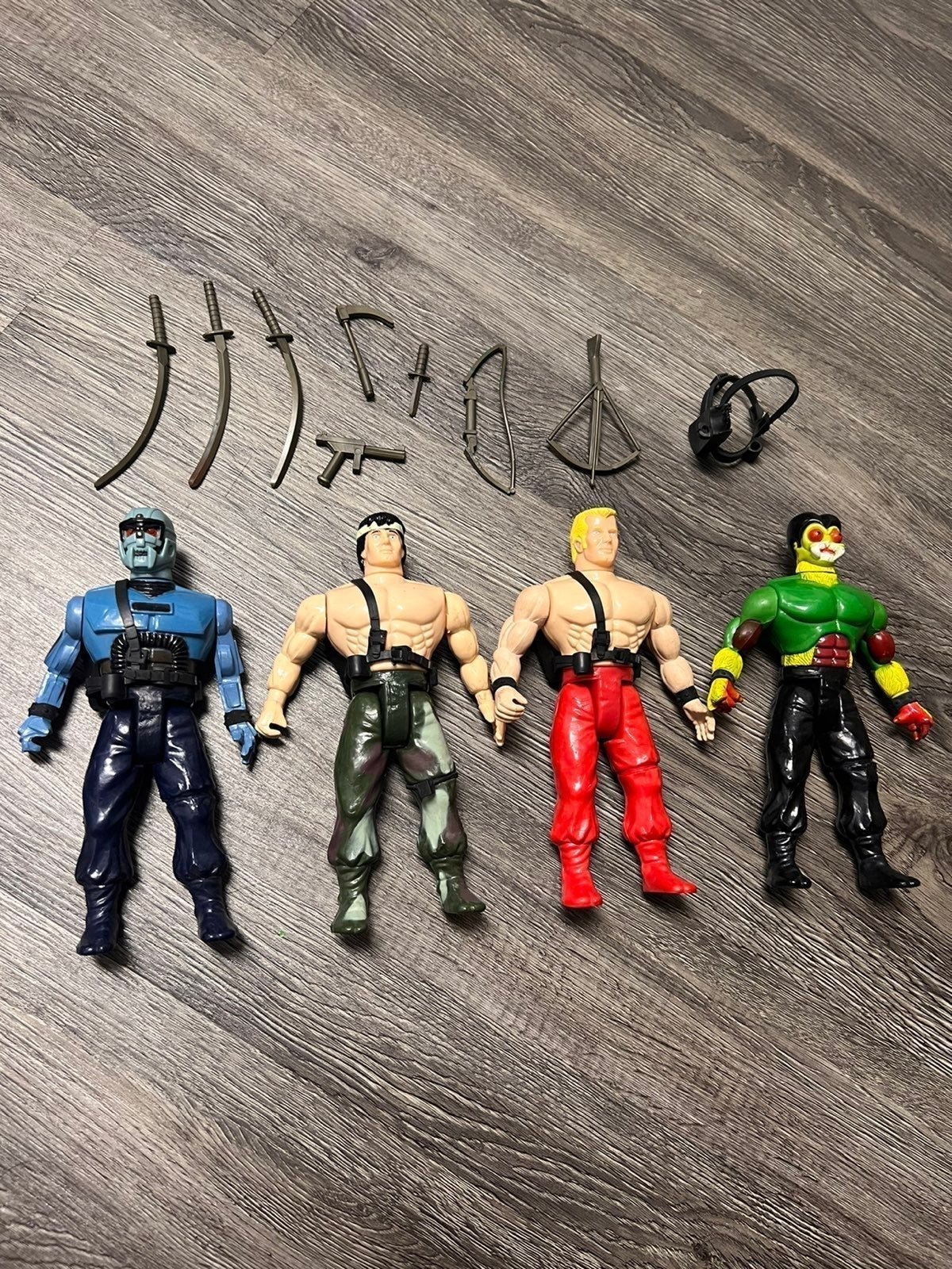 Terminator Ninja Assassns Defenders,1985 Select Action Fig.