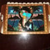 Wood and glass tray