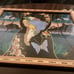 Wood and glass tray