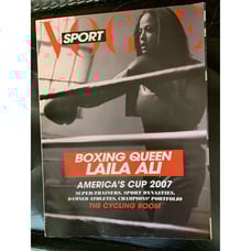 Vogue Sport Italian January 2007 #337 Laila Ali Bruce Weber 030520AME