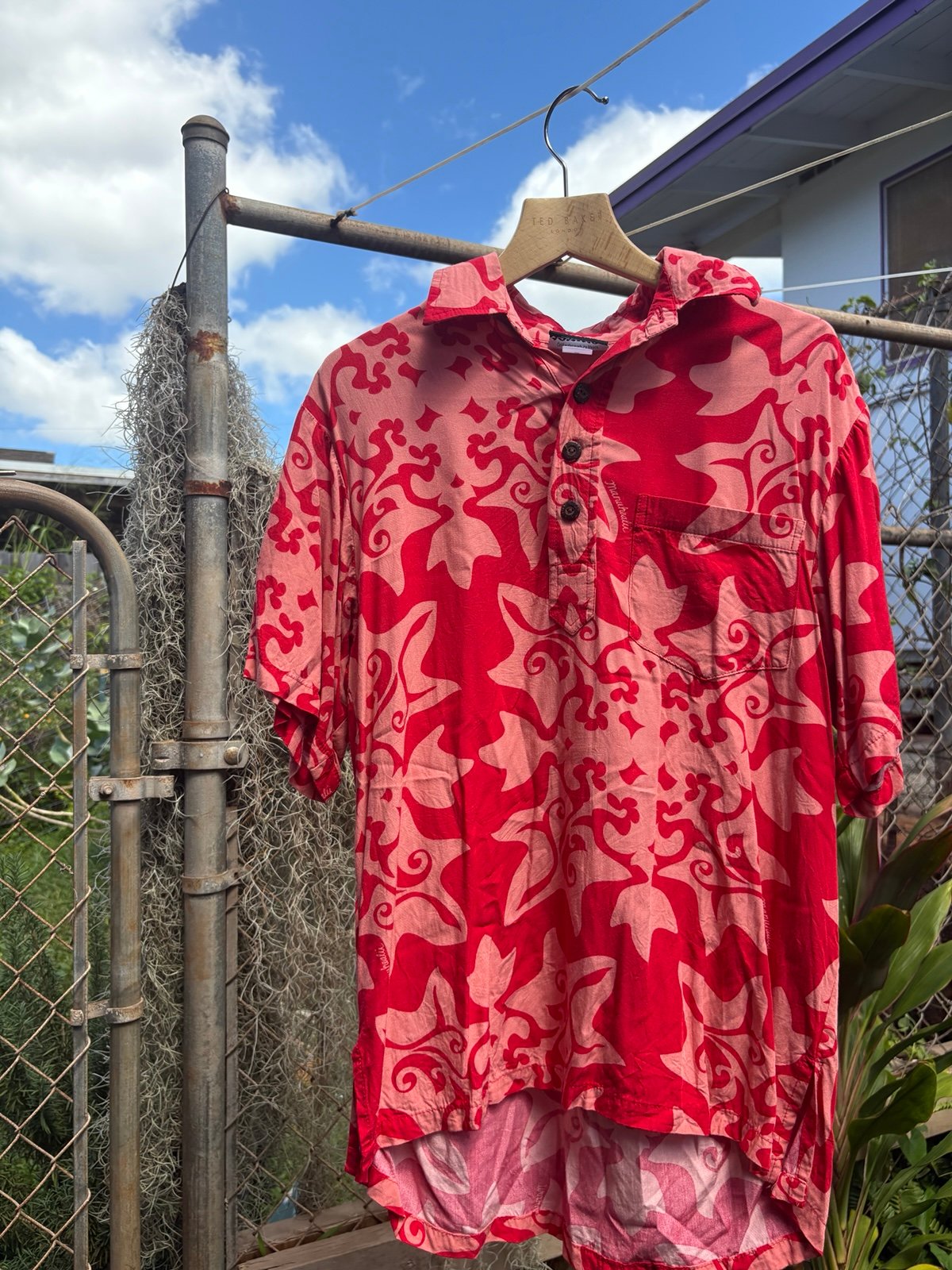 Manuheali’i Men’s Pullover Aloha Shirt