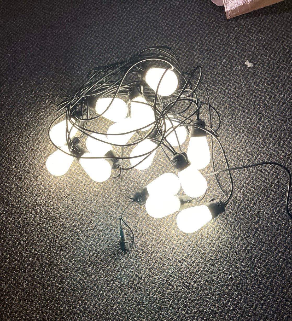 Govee Smart string bulb lights warm white 48 ft indoor outdoor
