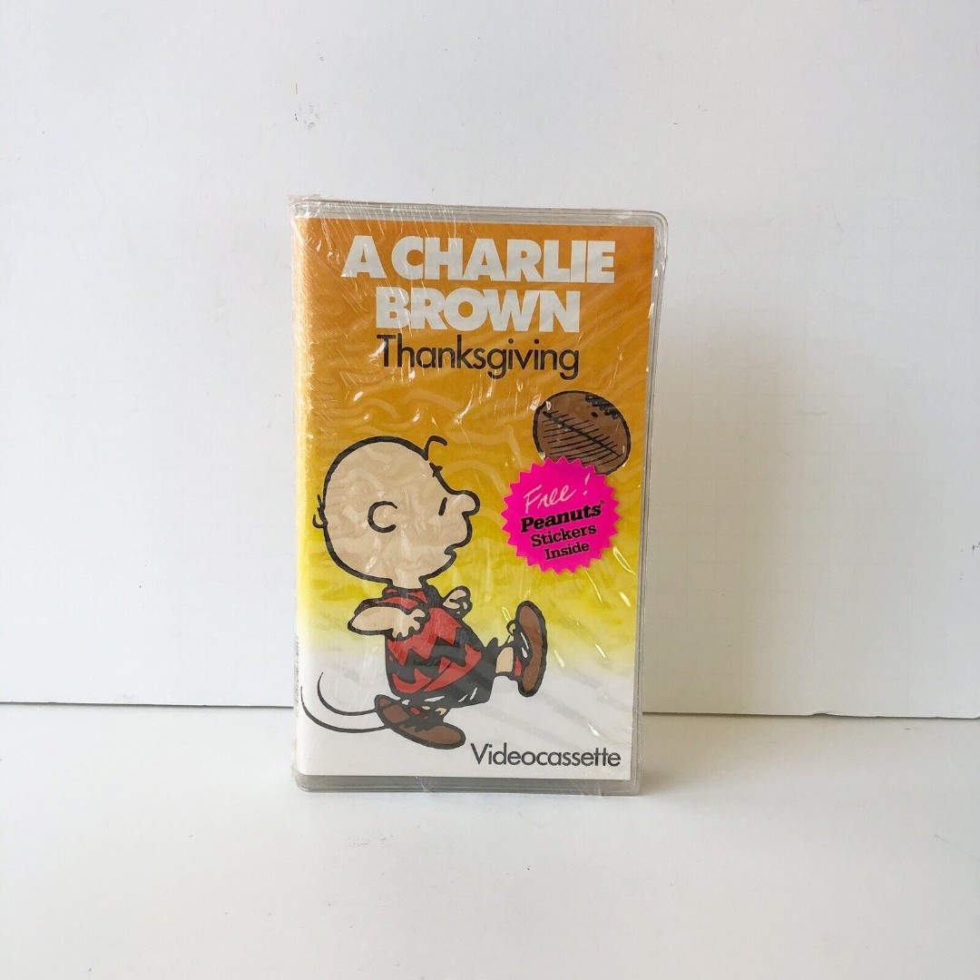 Peanuts A Charlie Brown Thanksgiving (VHS, 1973) Brand New Sealed Rare