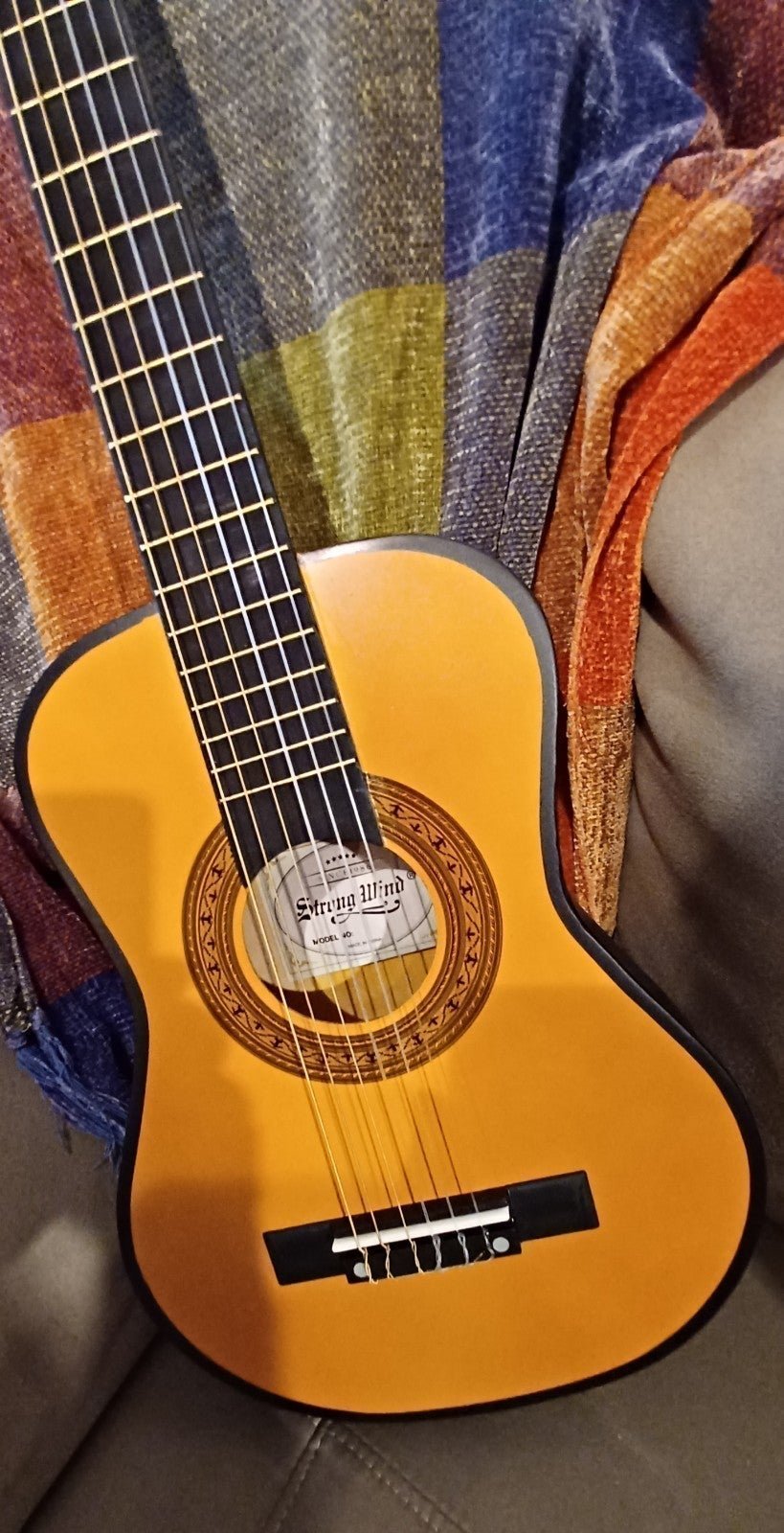 NEW CLASSICAL ACOUSTIC GUITAR 30 W/GIG BAG .