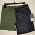 Hudson LA Asymmetrical Frayed Mini Skirt