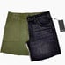 Hudson LA Asymmetrical Frayed Mini Skirt