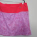 Adidas Tour Mixed Print Pull On Golf Skort Pink Orange XL