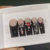 Black French tip Acrylic Press on Nails
