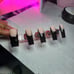 Black French tip Acrylic Press on Nails