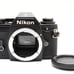 ★All parts replaced with new leatherette, excellent exterior condition★ Nikon EM Body #18146
